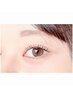 【パリジェンヌラッシュリフト×眉カット&カラー】
