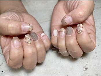 サロンド イト(salon de ito)/ツイードネイル