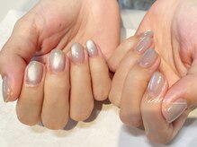 ネイルサロン イントゥ(into_)/ブルー　ぷるマグ　シンプル