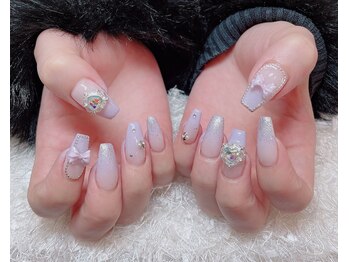 レアネイル 新宿(le'a nail)/カラーグラデーションネイル