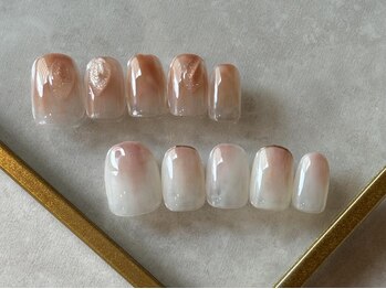 アメリアンドカシェット(Amelie&Cachette)/ニュアンスネイル