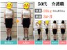 【3か月で-10ｋｇ目指す！】ダイエットプランニング＋痩身整体体験（15分）