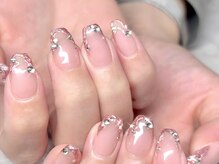 エイト ネイル 渋谷駅前店(eight nail)/ミラーフレンチ