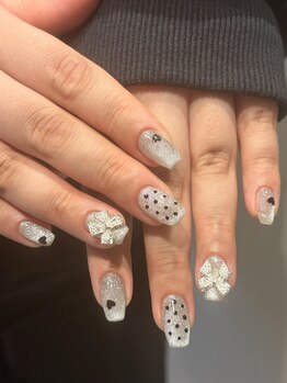 エン(enn)/きらきらネイル+パーツ