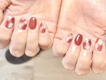 ツインネイル 名古屋駅店(twin.nail)/カフェラテネイル