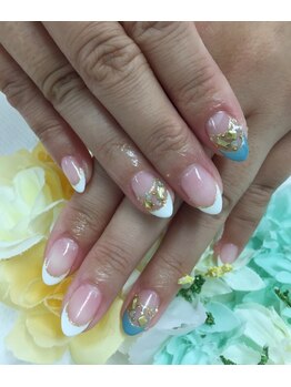 ダブルネイル(Double Nail)/シンプルフレンチネイル☆