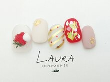 ローラポンポニー(Laura pomponnee)/苺のケーキ