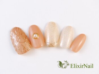 エリクサーネイル 池袋(Elixir Nail)/定額b カジュアル/クーポン使用