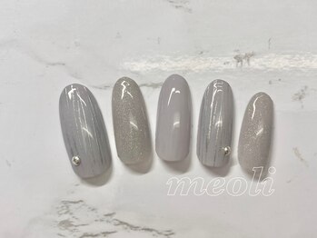 ミオリィ(meoli)/ワンカラー＋ジェルアート