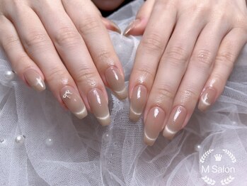 エム ネイルサロン(M)/マグネットフレンチ