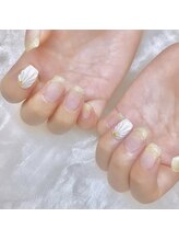 アイラッシュサロンアールツー(eyelash salon R2)/マーメイドネイル　ラメグラ