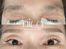 ニコ(nico)/眉WAX&マツエク120本