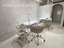 可愛くも落ち着いた店内での施術♪