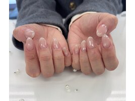 大人フレンチ/ピンクベージュ