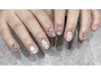 レースネイルデザイン