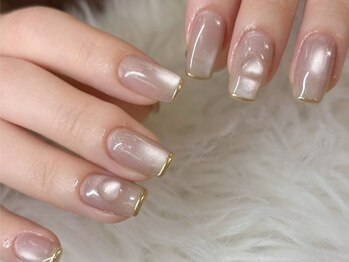 トップネイル ハママツ(TOP NAIL HAMAMATHU)/マグネットフレンチネイル