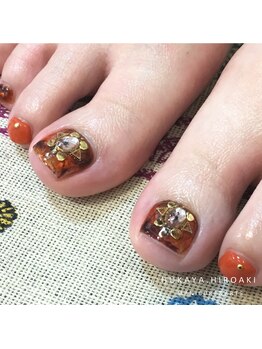 ネイルスタジオ レイナローズ(NAIL STUDIO Reina Rose)/華やかにべっ甲