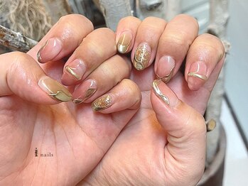 アイネイルズ 渋谷店(I nails)/もやもやミラー¥9480[渋谷]