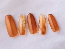 サンミーゴネイル 神戸店(Sunmego Nail)/エレガント☆べっ甲ネイル