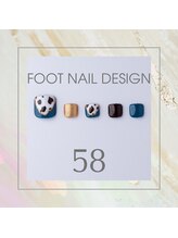 はあとねいる 東武宇都宮駅前店/Foot nail design 58