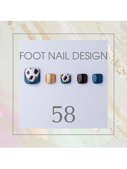 はあとねいる 東武宇都宮駅前店/Foot nail design 58