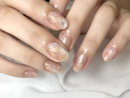 奥行きちゅるんネイル