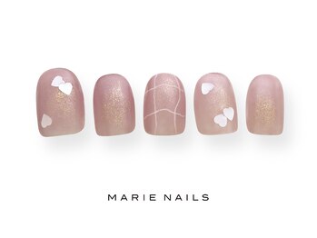 マリーネイルズ 大阪梅田店(MARIE NAILS)/新規6000　1219d オフィスピンク