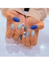 シェリーネイルサロン 姫路店(Cherie Nail salon)/ブルーローズネイル