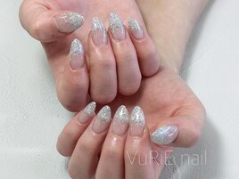 チップ長さだし×ラメグラ☆