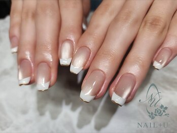 ネイルプラスユウ(NAIL+U)/マグネットフレンチ