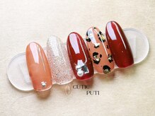 キューティプティ 池袋東口店(Cutie puti)/秋ネイル、ヒョウ柄、人気ネイル