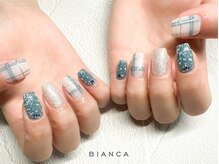 Bianca 葛西店【ビアンカ】/手描きアートネイル¥9000