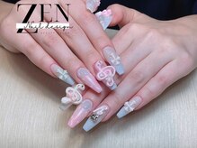 ゼン ネイル デザイン 池袋(ZEN NAIL DESIGN)/* 長 さだしやり放題×つけ放題