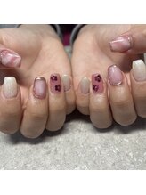 イロ(iro)/お花♪ホログラム♪春ネイル♪