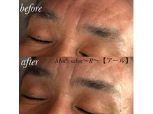 アール(R)の雰囲気（整え過ぎた感がない自然な仕上がりに/50代以降の方も多くご来店）