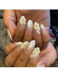 お花ネイル
