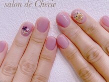 サロンド シェリー(salon de Cherie)/ドライフラワー/シェル/ラメ