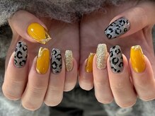 エムウィッシュ アヴァンス メルサ栄店(M.wish Avance)/アニマル　ヒョウ柄　イエロー