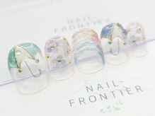 ネイルフロンティア 吉祥寺(NAIL FRONTIER)/梅雨レインボー11980円