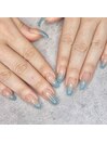 Wグラデーションネイル