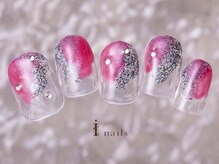 アイネイルズ 町田店(I nails)/ラメキラキラニュアンス6480円