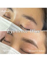 プレパレサロン(Preparer salon)/眉毛ワックス