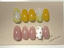 春フラワーネイル