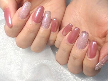 コリヌネイル(Colline Nail)/【田中】ピンクネイル