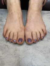 シンプリー ワン 渋谷店(Simpliee ONE)/【フット】グリッターカラー