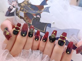モチーフネイル イニシャル
