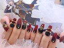 モチーフネイル イニシャル
