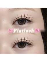 メメ アネラ アイサロン(meMe anela eye salon)/フラットラッシュ/軽い◎持ち◎