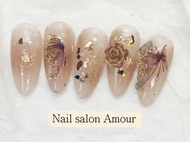 キラキラ春夏のネイル¥7980