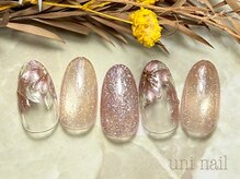 ウニネイル(uni nail)/サンプルデザイン　リッチ